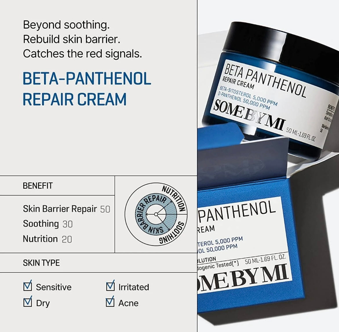 Some By Mi - Beta Panthenol Repair Cream