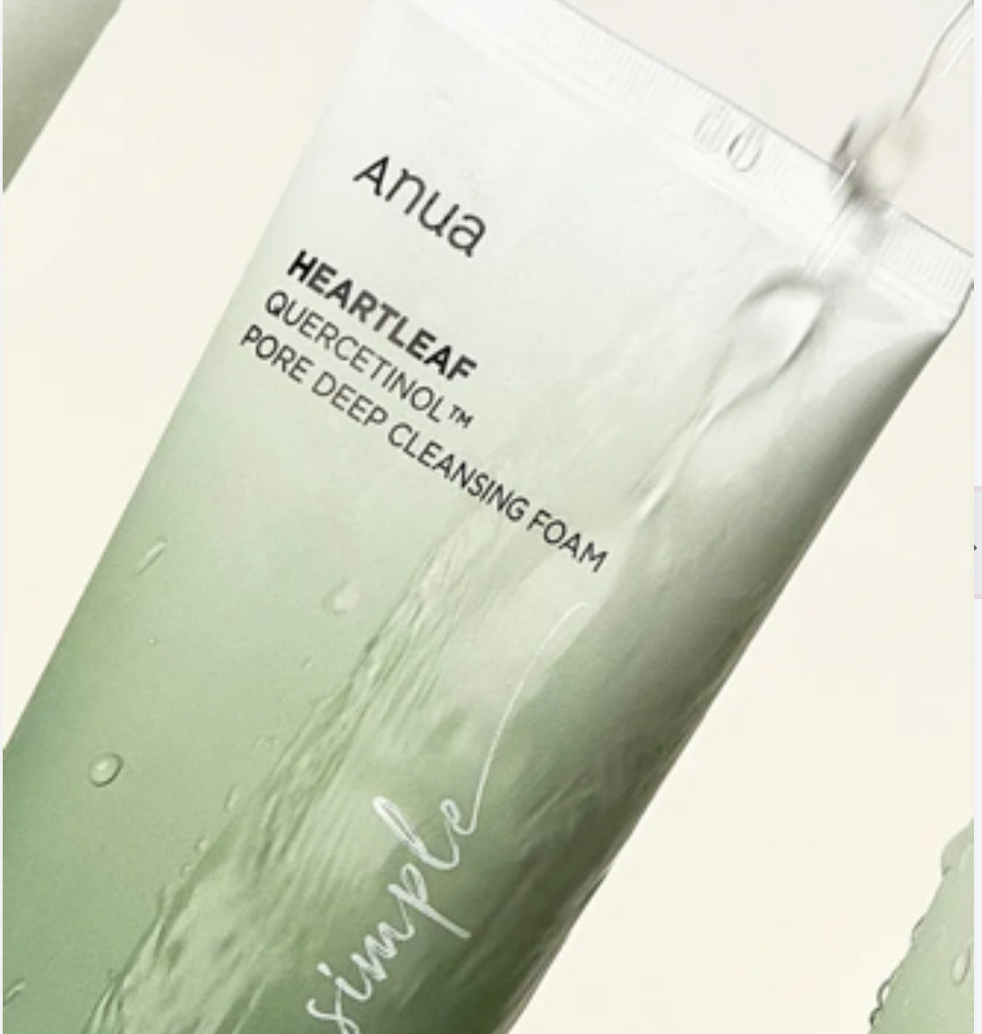 Anua - Heartleaf Quercetinol Pore Deep Cleansing Foam