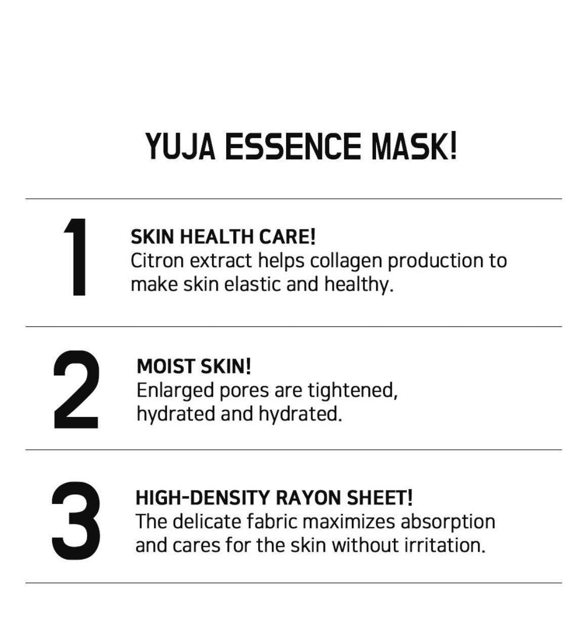 LEBELAGE  - Fruit Yuja Essence Mask 25ml