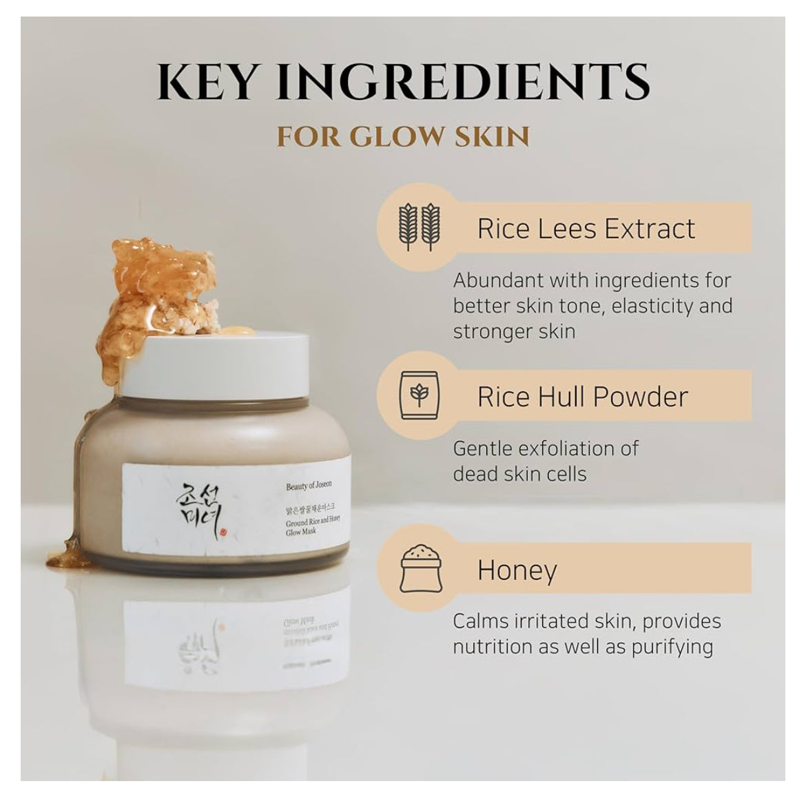 Beauty Of Joseon - Ground Rice and Honey Glow Mask 150ml