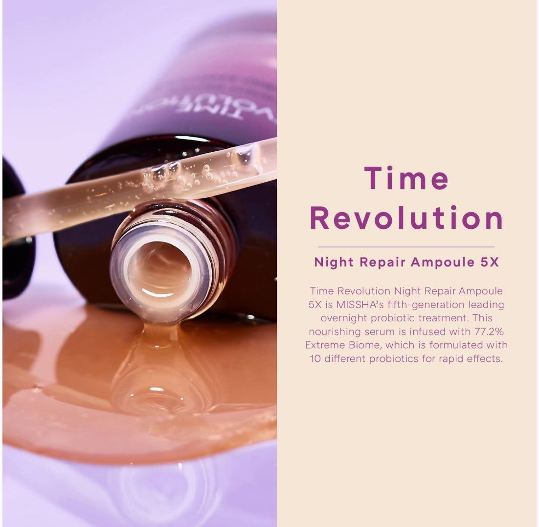 MISSHA - TIME REVOLUTION NIGHT REPAIR AMPOULE 5X